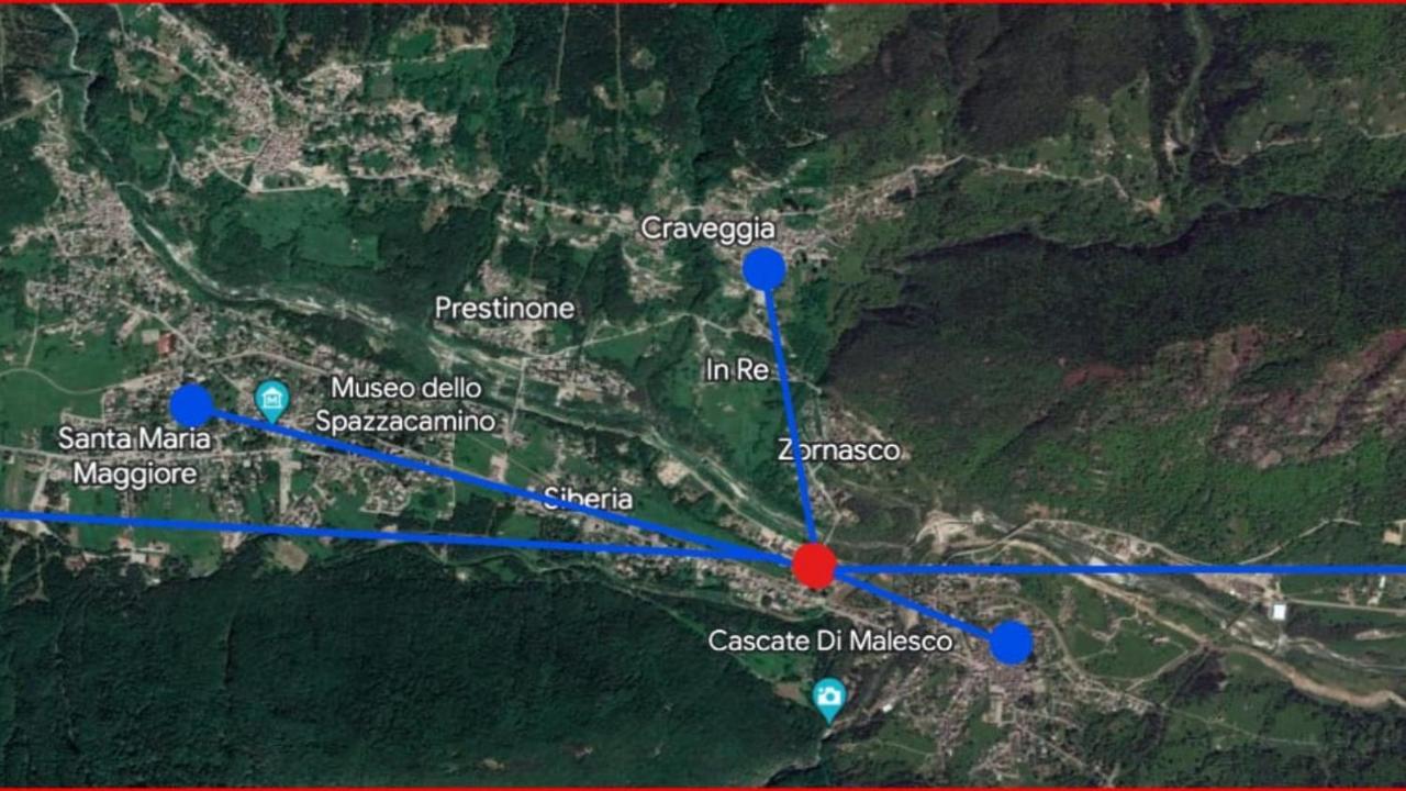 Apartamento Casa Pepolina, Zona Tranquilla, Piano Terra Con Parcheggio Malesco